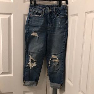 Higher than high rise O.G. Straight secret-smooth pockets 4 Petite